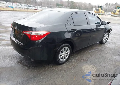 2015 Toyota Corolla L из США, поврежденный, VIN 5YFBURHE0FP347201